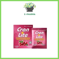 Cran Lite Cranberry 830mg Effervescent Lemonade 5Gx12s