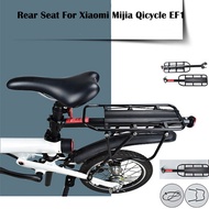 discount Bicycle Rear Seat Rack Rear Back Seat For Xiaomi Mijia Qicycle EF1 Smart Electric Scooter E