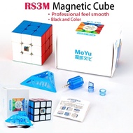 Moyu RS3M 2020 Magnetic Cube 3x3x3 Magic Cube Meilong Rubik's Cube Qiyi Professional Speed Cubes Edu