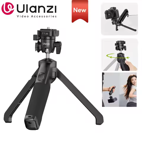 Ulanzi TT38 Tripod For Camera Holder Suspended Type With UKA Quick Release Plate Flexible Ball Head 