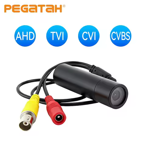 2MP AHD Mini Metal CCTV Surveillance Camera 3.6mm Lens Day Night Vision UTC 4-in-1 OSD IP66 Waterpro