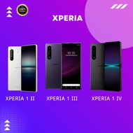 Xperia 1 ii, Xperia 1 iii, Xperia 1 iv (original second)