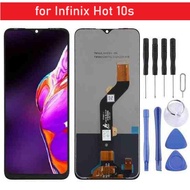 หน้าจอ infinix Hot 10S งานแท้ จอ จอชุด LCD พร้อมทัชสกรีน อินฟินิกซ์ จอHot10S/X689/X689B Screen Displ
