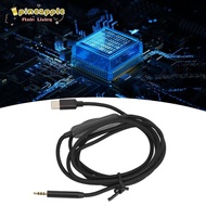 PINEAMY 2.5mm to Type C Cable, Lossless Noiseless With Mic 2.5mm to USB C Sound Cord, 4.9ft / 1.5m B