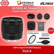 Viltrox AF 15mm f1.7 Air APS-C Lens for Sony E Nikon Z Fuji X Mounts