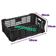 Warna Bekas Industri Hitam Saiz : H19cm X L59cm x W38cm