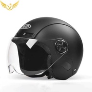 Women Helmet Electric Motoctcle Helmet Moped Helmets With Visors Pink Summer For Vespa Bicycle Men B