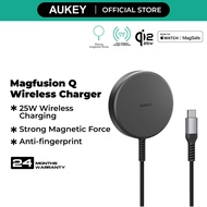 Aukey LC-MC11 MagFusion Q Qi2.2 25W Magnetic Fast Wireless Charger