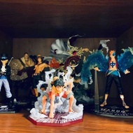 ▲ New 12cm One Piece Luffy Gear 2 Action Figure Pvc Anime Peripheral Collectible Fig In Surprise