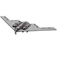 Reobrix 33038 1977PCS Plane Serie B-2 Fighter Jet Plane Ornament Building Block Model Technical Educ