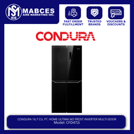 Condura 16.7 cu. ft. Home Ultima No Frost Inverter Multi-Door Refrigerator CFD472i