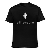 Crypto Coin Ethereum Cryptocurrency Blockchain Men's Cotton T-Shirts