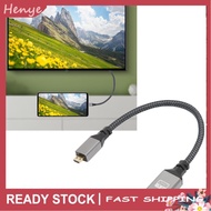 henye Pssopp 4K HD Multimedia Interface Cable  Slim Design 60Hz 18Gbps Transmission Male to Female f
