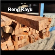 Reng Kayu mahoni 2x3 1ikat 25 Batang