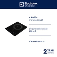 Electrolux ETD42SKR เตาแม่เหล็กไฟฟ้า พร้อมกระทะ หม้อสเตนเลส และตะแกรงสำหรับนึ่ง กำลังไฟสูงสุด 2100 ว