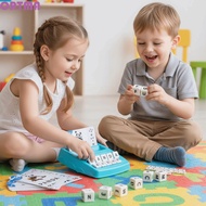 ORTMA Number Cognition Early Math Game, Spelling Practice Alphabets Number Letter Sticker Toys, Memo
