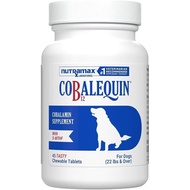 Nutramax Cobalequin Vitamin B12 For Dogs Over 21lbs, Chewable Tablets, 45ct