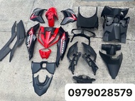 dàn áo vario 125 2023 - 2024 tháo xe màu ĐEN ĐỎ