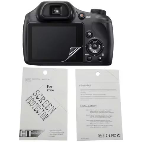 2pieces New Soft Camera screen protection film For Sony HX9V HX100V HX200V DSC-H400 HX60 HX90V HX300