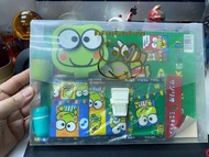 中古Kerokero keroppi 文具套裝