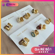 Personality burch TB double-sided tory burch earrings.