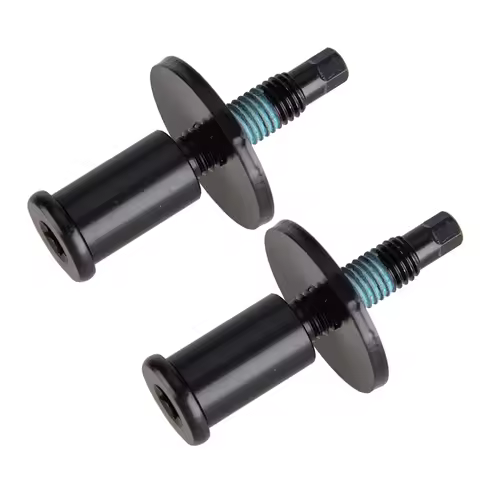 1L3Z99404A42AA 2pcs Rear Tailgate Striker Latch Lock Bolt Fit for Ford F-150 F-250 F-350 F-450 F-550