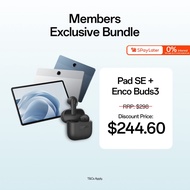 [Members Exclusive Bundle] OPPO Pad SE WiFi + Enco Buds3 Pro