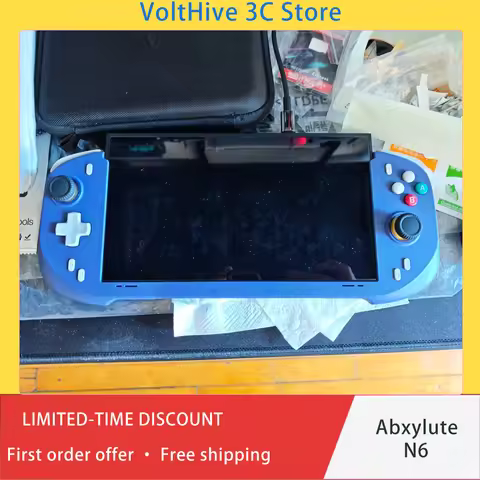 Ergonomic Abxylute N6 Direct‑Attach Game Grip Controller Vibration Motion Detect for Switch 2 Handhe