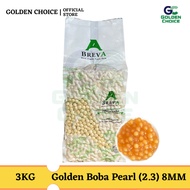 Boba Pearl - Golden Honey Boba Pearl Bubble Pearl 2.3 8mm 1kg Halal Bubble Boba Pearl Tea Milk Tea T