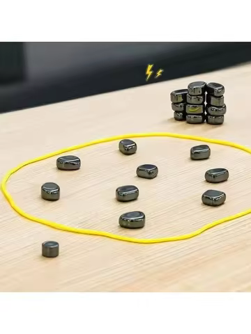 20/30 Pieces, Magnetic Chess Game, Magnetic Chess Game with Pieces, Magnetic Chess Game with Stones,
