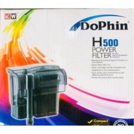 Dophin H500 hanging on filter
