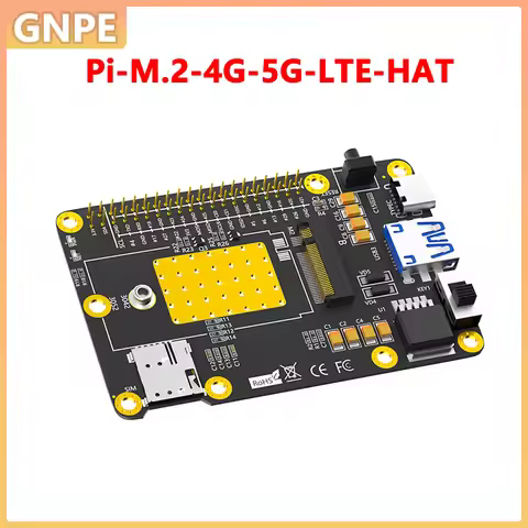Raspberry PI USB M.2 4G/5G/LTE expansion board GSM/GPRS/EDGE compatible with RM500Q/SIM8200/GM800 mo