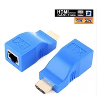 HDMI Extender 30M To RJ45 Cat5e Cat6 Network Cable LAN Ethernet Adapter Network Extender