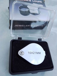 Jeweler ' s Loupe 10 x 21 MM /กล้องส่องพระ 10 × 21 มม.