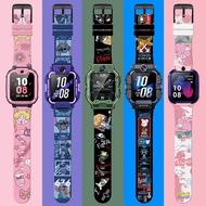 Suitable for Little Genius Children Phone Watch Strap y0zzzz Print z Peak Version y0azsy0Q