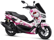 Decal Nmax Full Body Stiker Motor N max 155 Old / New - hello Kitty