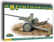 ACE 72562 1/72 US M-1 57mm at Gun on M-2 Carriage Plastic Model kit