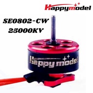 Happymodel SE0802 1S CW 25000KV 1.0mm shaft Brushless Motor for Mobula6 RC Drone SE0802-25CW