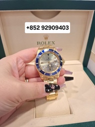 Rolex 40mm Grey Serti Diamond Submariner REF: 16618 全金18K / S 頭/原装面