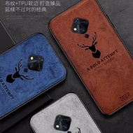 Vivo S1 Pro SoftCase Armor TPU Cloth Texture Jeans Protective Motif
