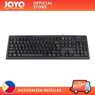 BRAND NEW A4TECH KRS-83 COMFORT ROUND SPILL PROOF KEYBOARD USB (BLACK)