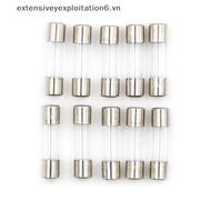 # exten # 10pcs Glass Tube Fuse 5mm x 20mm 1.6A T1.6A 250V Slow Blow 1.6Amps .