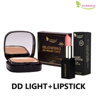 Nurraysa Bedak Glowing DD Moist Cake / Nurraysa Lipstick Pack Baru / Nurraysa Lipstick Pack Lama