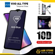 LAYAR Tempered Glass 10D Anti Blue Full Screen Vivo Y02, Vivo Y16, Vivo Y17, Vivo Y17s, Vivo Y27 4G, Vivo Y27 5G, V9/Y85-BY ASR MULTI STORE