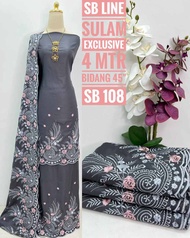 [Available] Kain Pasang SB Line Sulam