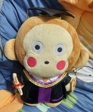 Sanrio Monkichi 馬騮仔 猴子 畢業公仔 毛公仔