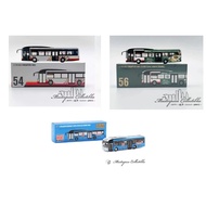 SG Seller: MP54 MP56 Event Model Singapore Bus MAN A22 Service 980 961 Autodiecast 1/110 Scale Bus