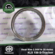 41025-0126 Rear Rim 2.50X14 28 Holes KLX150 D-Tracker