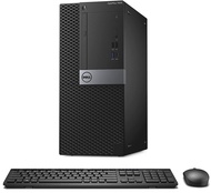 Dell 7050 Mini Tower Desktop Intel i5-7500 UP to 3.80GHz 16GB DDR4 256GB NVMe SSD + 2TB HDD Built-in