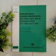 Preloved Buku Akta: Inheritance (Family Provision) Act 1971